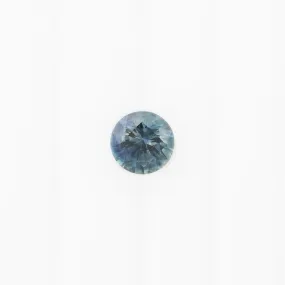 0.73ct Round Blue Montana Sapphire