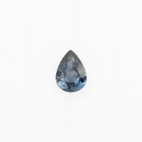 0.85ct Pear Cut Blue Montana Sapphire