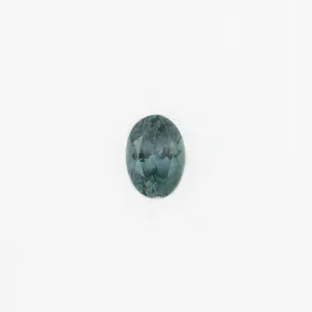 0.88ct Oval Cut Blue Green Montana Sapphire