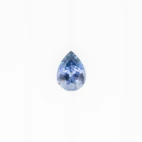 0.94ct Pear Cut Blue Montana Sapphire