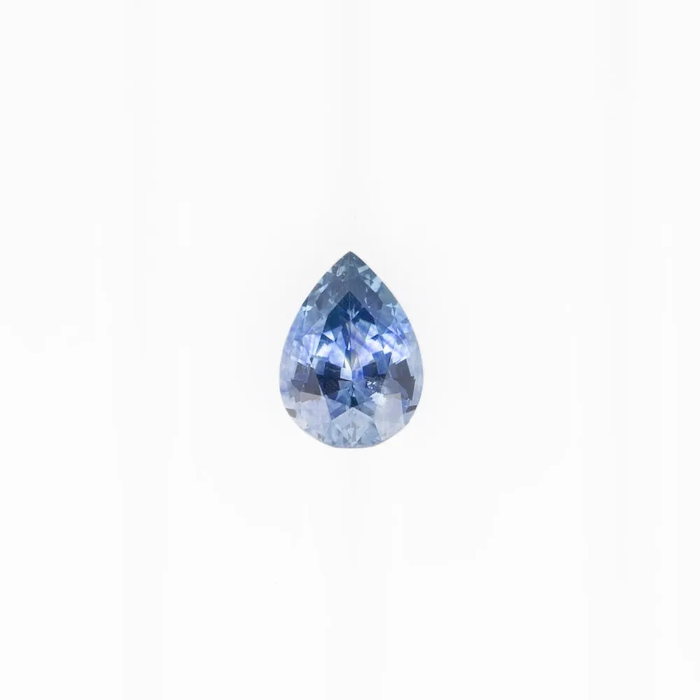 0.94ct Pear Cut Blue Montana Sapphire