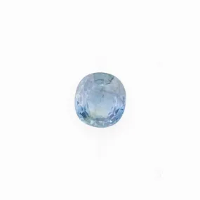 1.40ct Oval Cut Blue African Sapphire