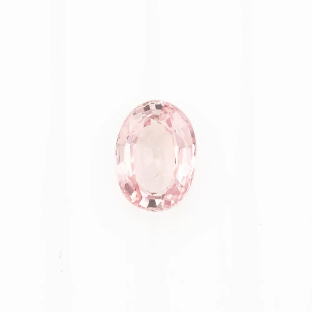 1.80ct Oval Cut Padparadscha Sapphire, Peach Color Madagascar Sapphire