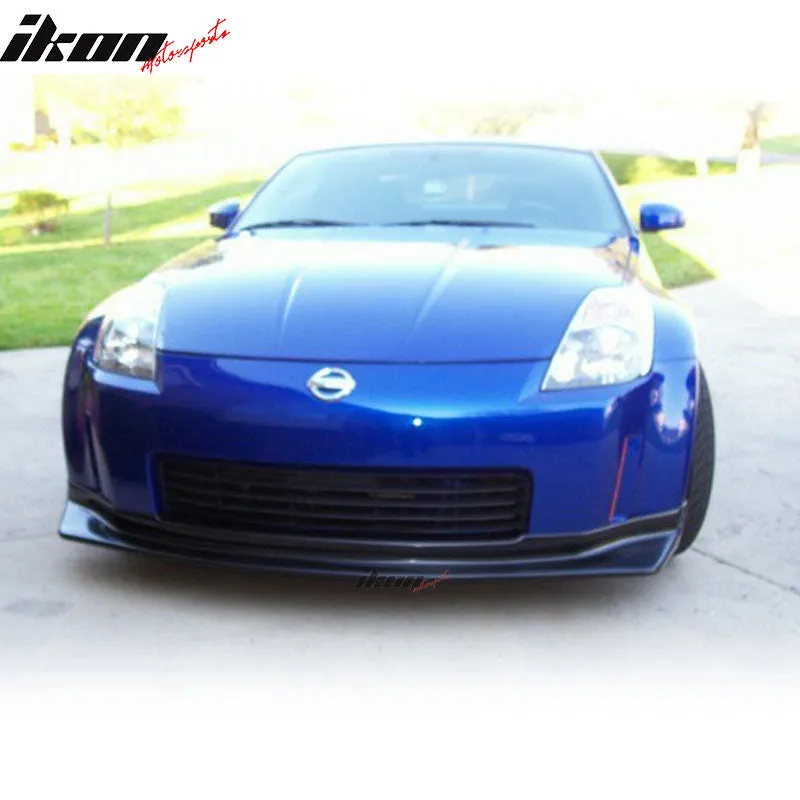 2006-2009 Nissan 350Z JDM N-S Front Bumper Lip Chin Spoiler PU Coupe