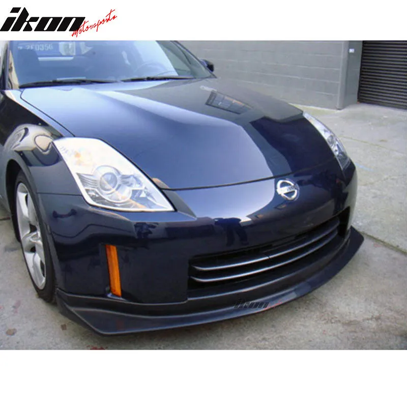 2006-2009 Nissan 350Z JDM N-S Front Bumper Lip Chin Spoiler PU Coupe