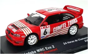 Altaya 1/43 Scale AT28423F - Seat Cordoba WRC Evo 2 #6 24h de Chamonix 2003