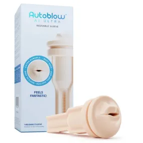 Autoblow AI Ultra Reusable Mouth Sleeve Pink