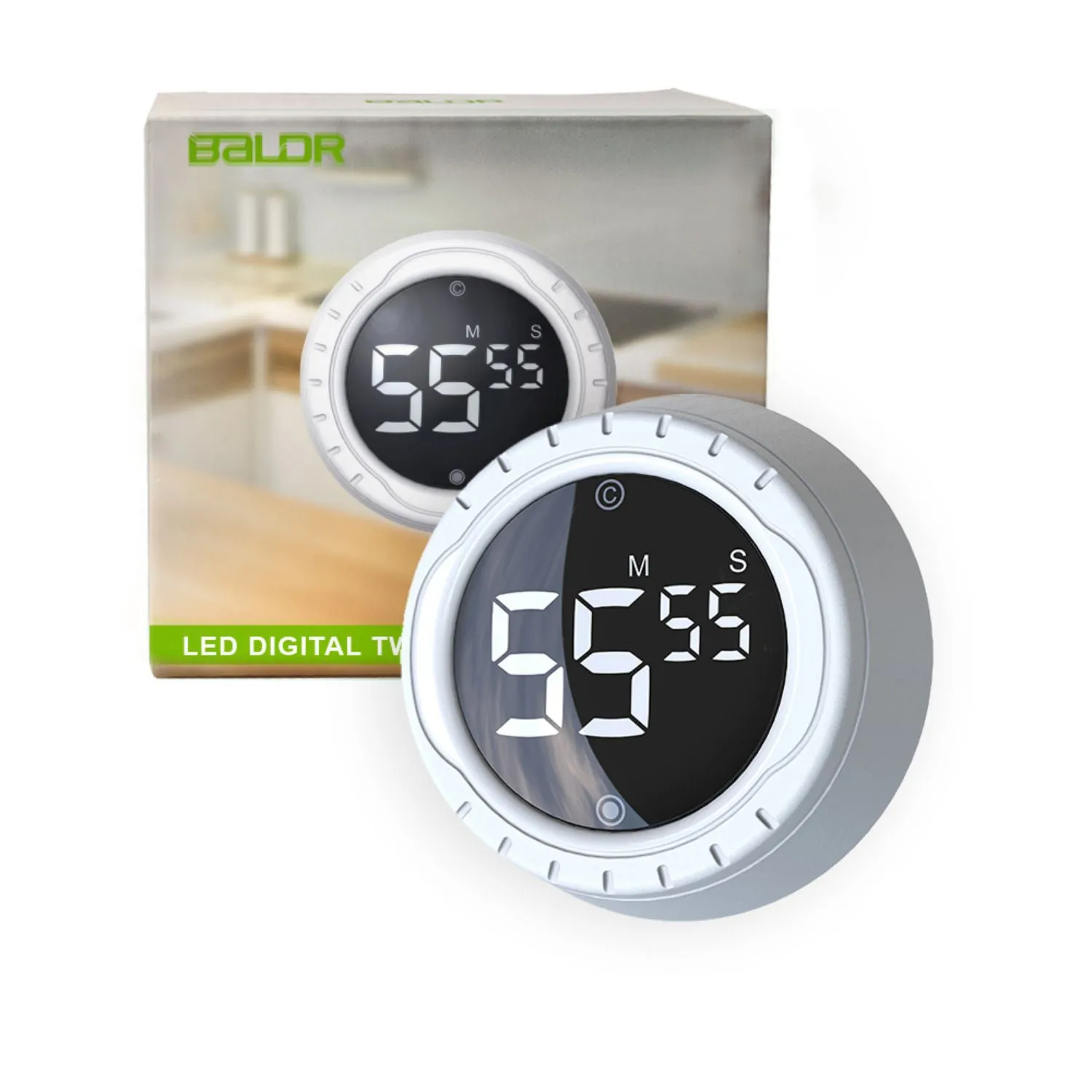 BALDR LED Kitchen Timer