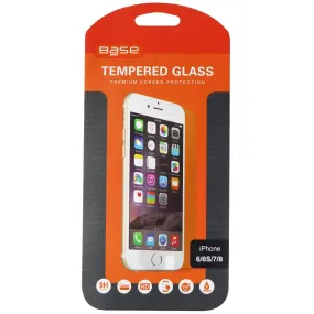 Base Tempered Glass Screen Protector for Apple iPhone 8/7/6s/6 - Clear