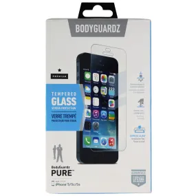 BodyGuardz Pure Series Tempered Glass for Apple iPhone 5s/5c/5 (1st Gen) - Clear