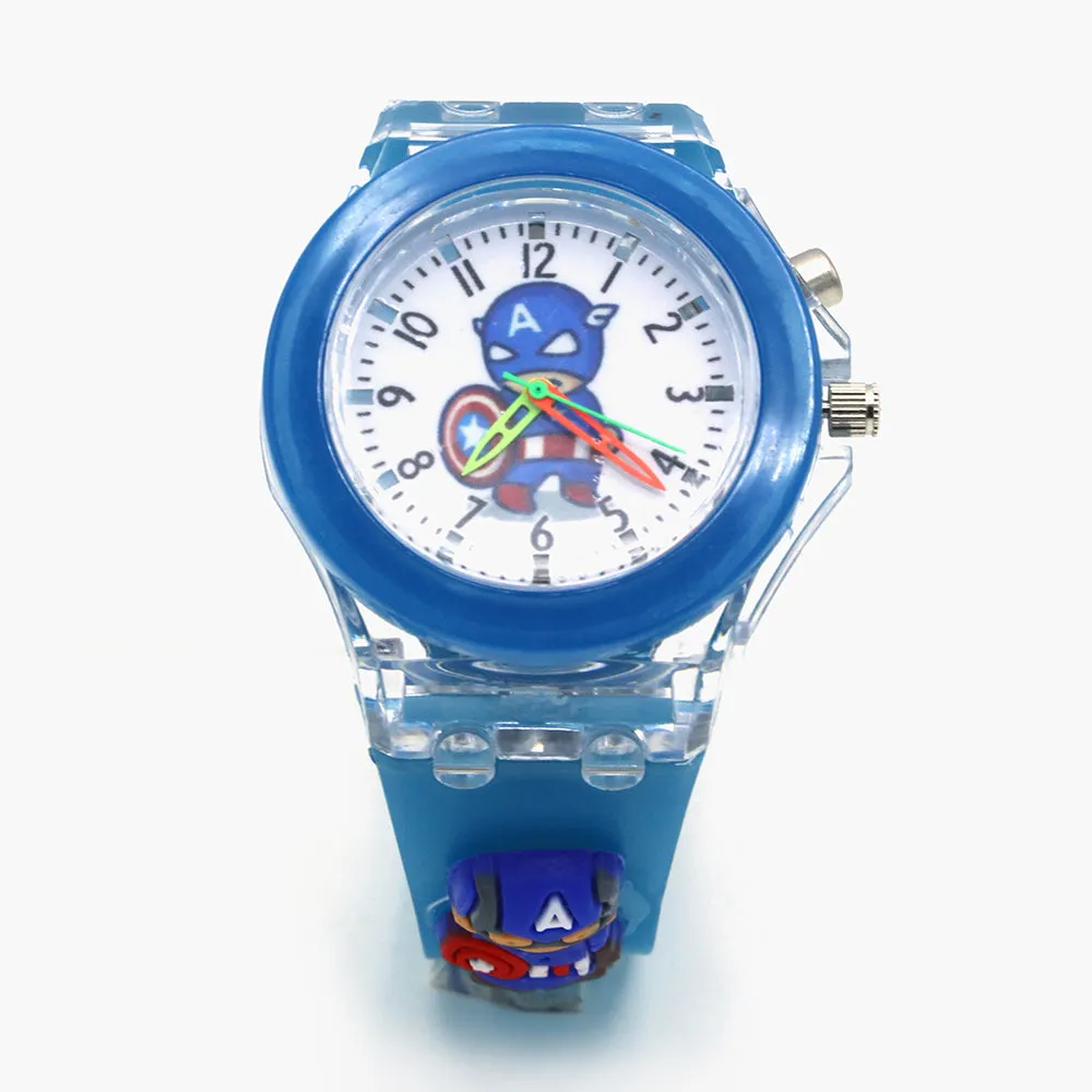 Boys Analog Light Watch - Blue