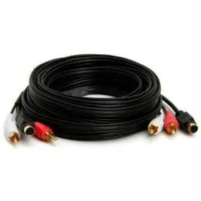 C2g 25ft Value Seriesandtrade; S-video   Rca Stereo Audio Cable