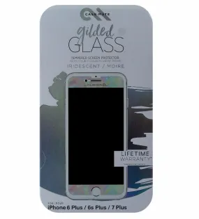 Case-Mate Gilded Tempered Glass for iPhone 7 Plus 6s Plus 6 Plus - Iridescent