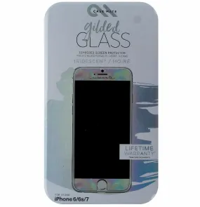 Case-Mate Gilded Tempered Glass Screen Protector for iPhone 7 6s 6 - Iridescent