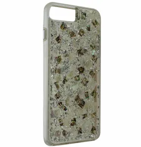 Case-Mate Karat Pearl Case Cover Apple iPhone 7 6s 6 Plus - Clear / Silver Flake