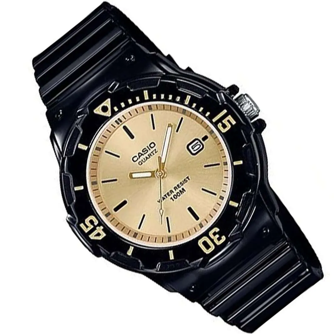 Casio LRW-200H-9EVDF Black Resin Watch for Women