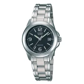 Casio LTP-1215A-1ADF Silver Stainless Steel Strap Watch for Women