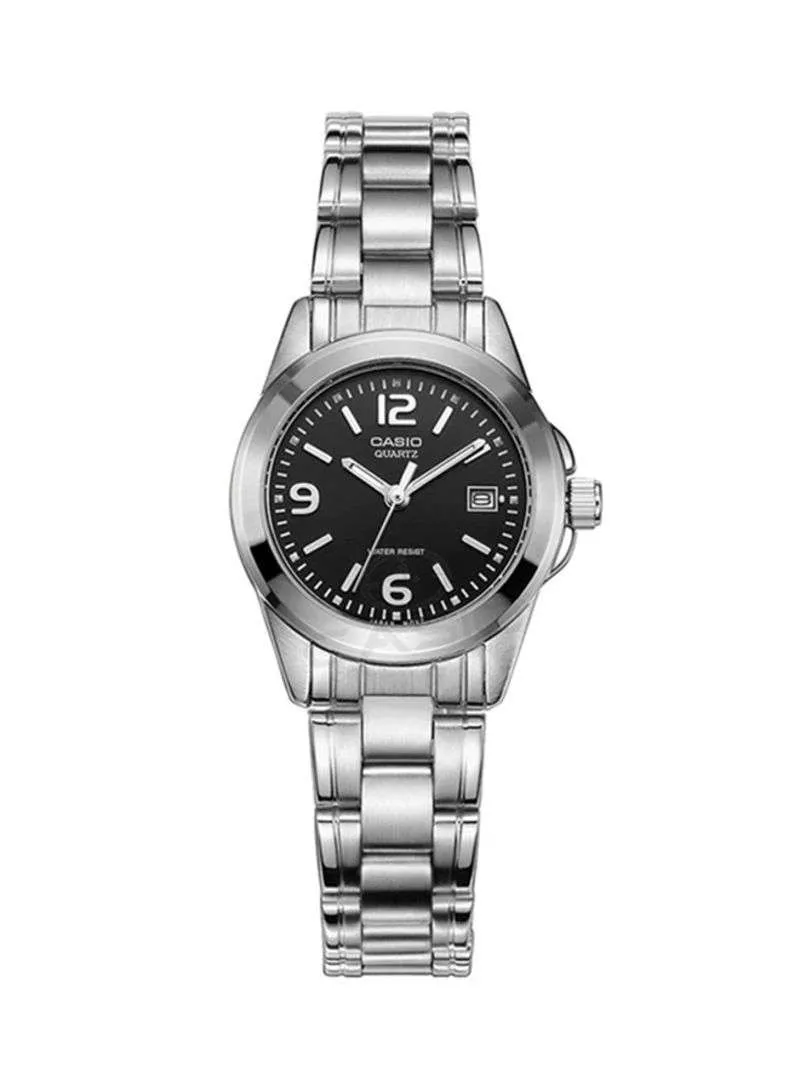 Casio LTP-1215A-1ADF Silver Stainless Steel Strap Watch for Women