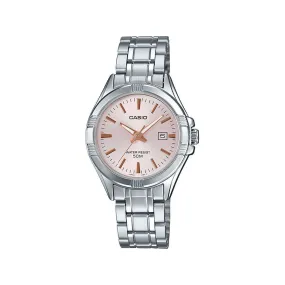 Casio LTP-1308D-4AVDF Silver Stainless Steel Strap Watch for Women