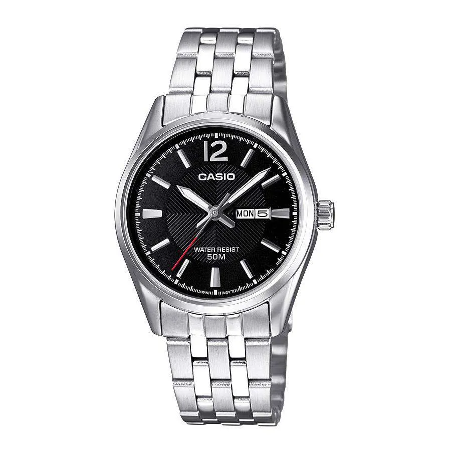 Casio LTP-1335D-1AVDF Silver Stainless Steel Strap Watch for Women