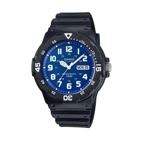 Casio MRW-200H-2B2VDF Analog Black Resin Strap Watch for Men