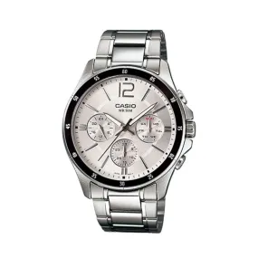 Casio MTP-1374D-7AVDF Silver Stainless Watch for Men