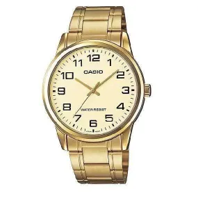 Casio MTP-V001G-9B Gold Plated Watch for Men