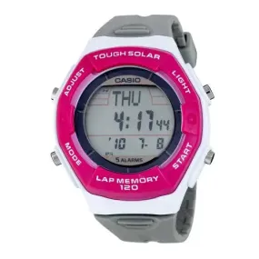 Casio Women's Solar Digital 120 Lap Memory Runner's Watch LWS200H-4A