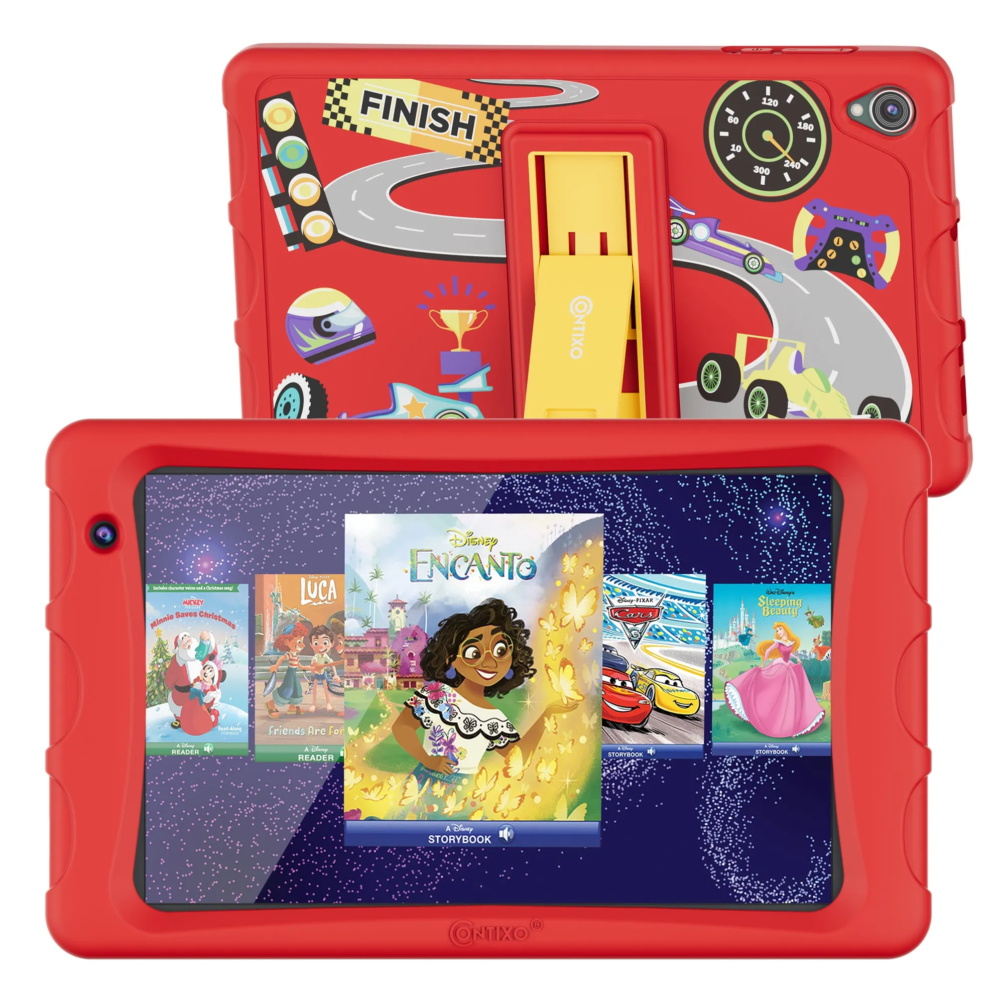 Contixo K80 8-Inch Kids Tablet Featuring 80 Disney eBooks - 2GB   64GB