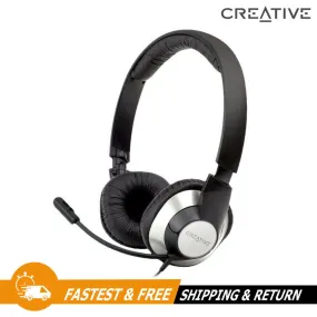 Creative HS-720 ChatMax USB Headset for Online Chats & PC Gaming, 51EF0410AA004