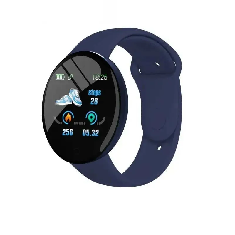 D18 Smart Watch: Bluetooth, Music, Fitness, Sleep Monitor - Men & Women