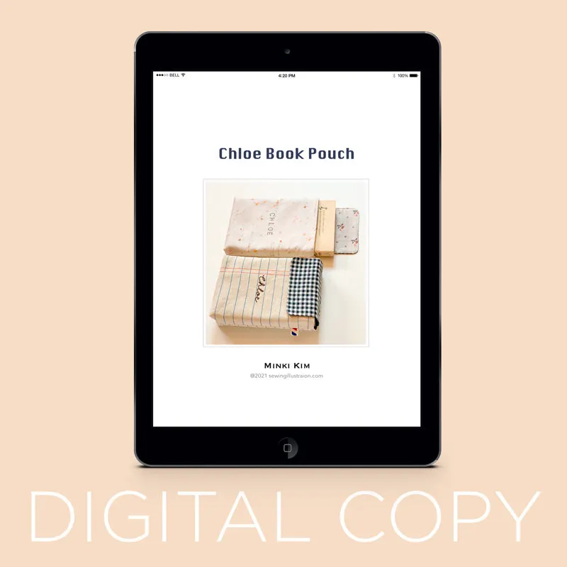 Digital Download - Chloe Book Pouch Pattern