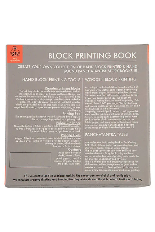 DIY Panchatantra Block Print Kit - Goats and The Jackal