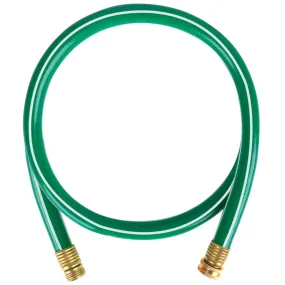 Durable & Lightweight 5 Ft. Garden Water Hose With Aluminum Fittings