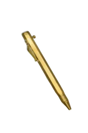 EDC Retractable Pen Type 2: Brass