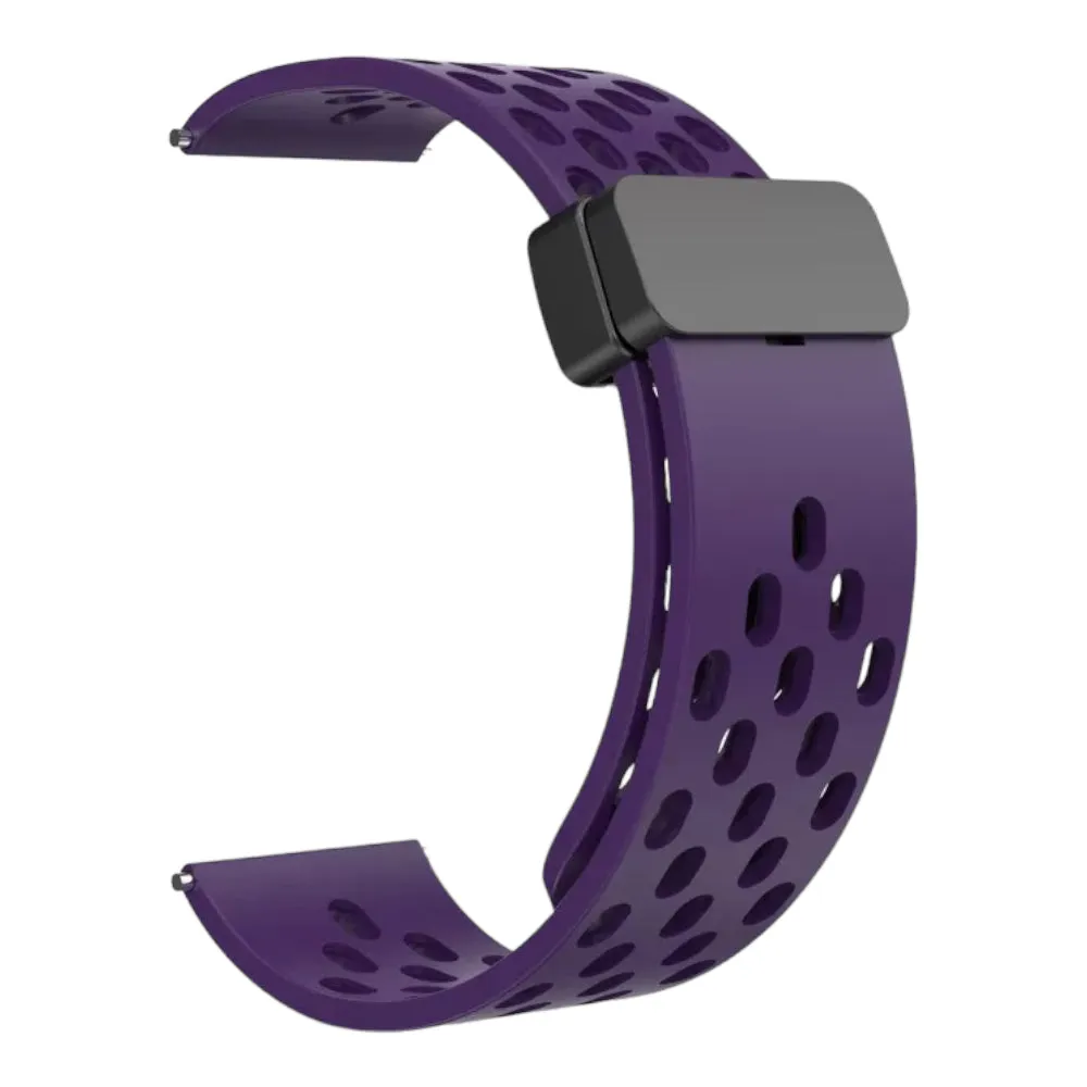 Fitbit Sense compatible Silicone Magnetic Sports Watch Straps