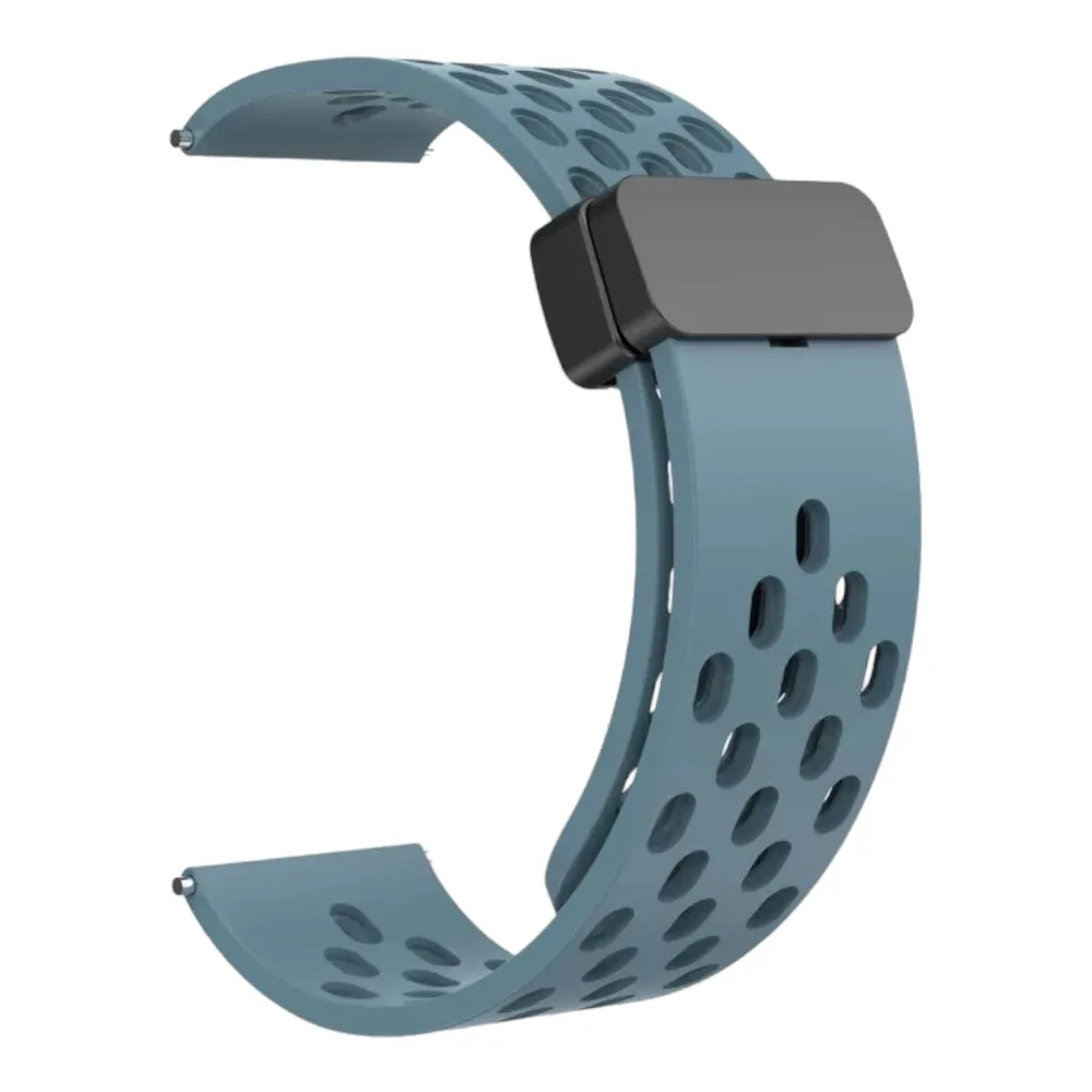 Fitbit Sense compatible Silicone Magnetic Sports Watch Straps