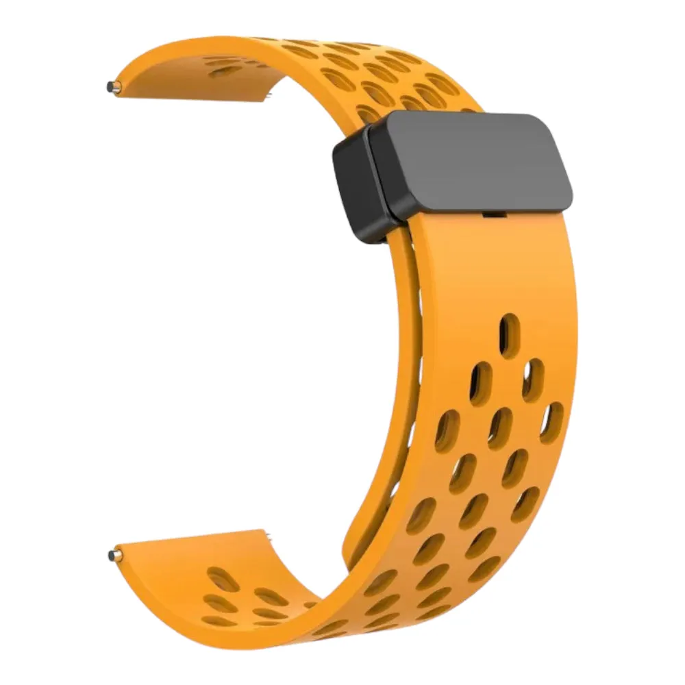 Fitbit Sense compatible Silicone Magnetic Sports Watch Straps