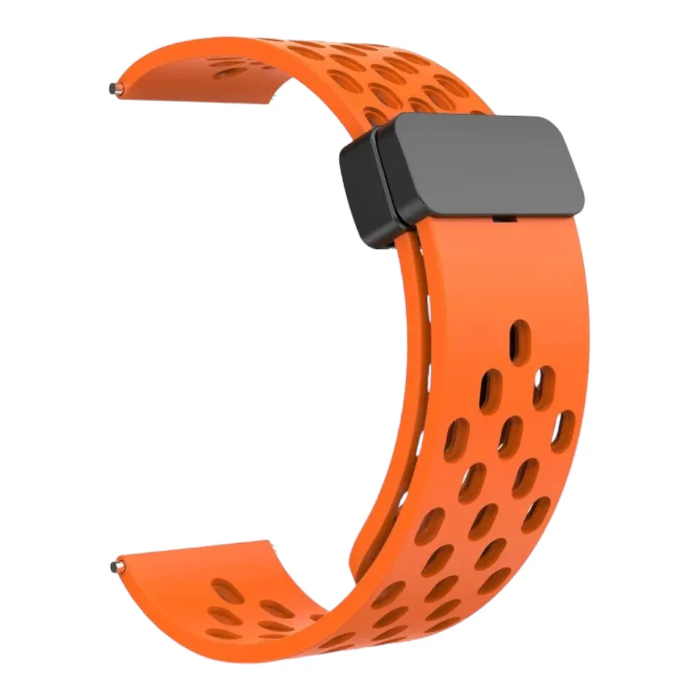 Fitbit Sense compatible Silicone Magnetic Sports Watch Straps