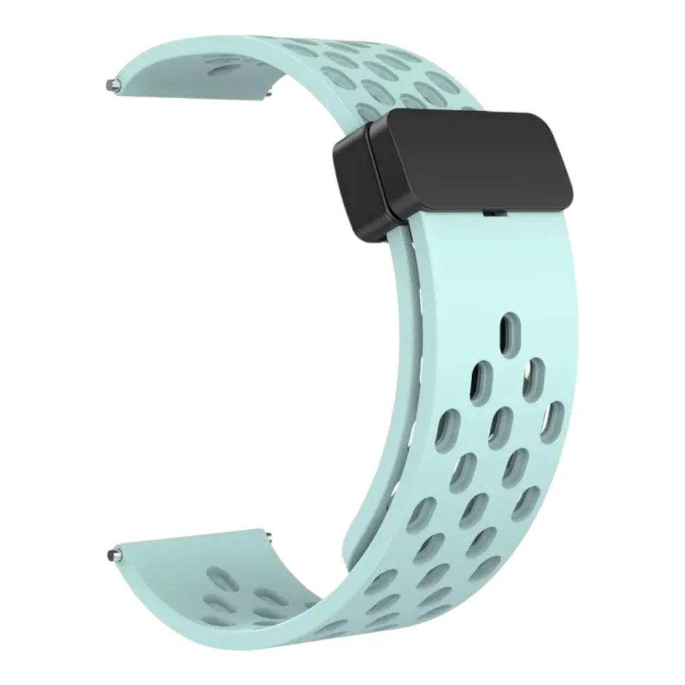 Fitbit Sense compatible Silicone Magnetic Sports Watch Straps