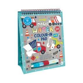 Floss & Rock Magic Colour Changing Water Card Easel & Pen – Construction