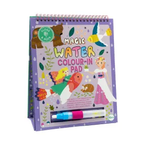 Floss & Rock Magic Colour Changing Water Card Easel & Pen – Fairy Tale