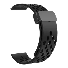 Garmin Forerunner 55 compatible Silicone Magnetic Sports Watch Straps