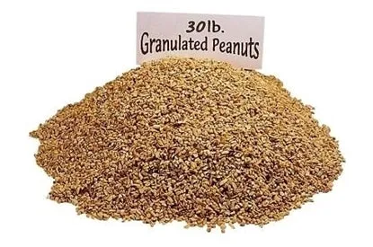 Granulated peanuts