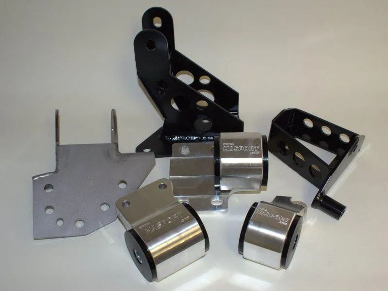 Hasport 88-91 Honda Civic and CRX J-Series Swap Billet Engine Mount Kit