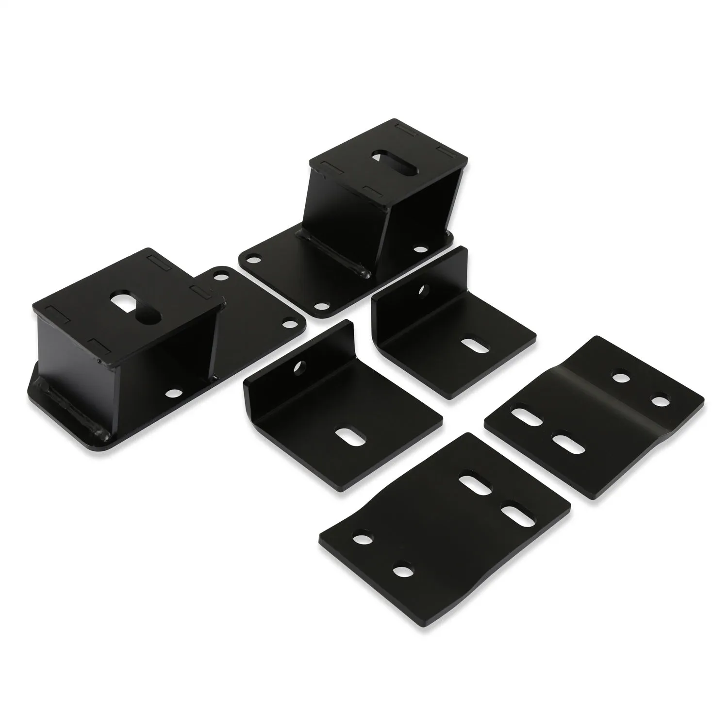 Hooker BlackHeart Blackheart Motor Mount - Bolt-On - Black - Mopar Gen III Hemi - Dodge W100/W150 1972-93