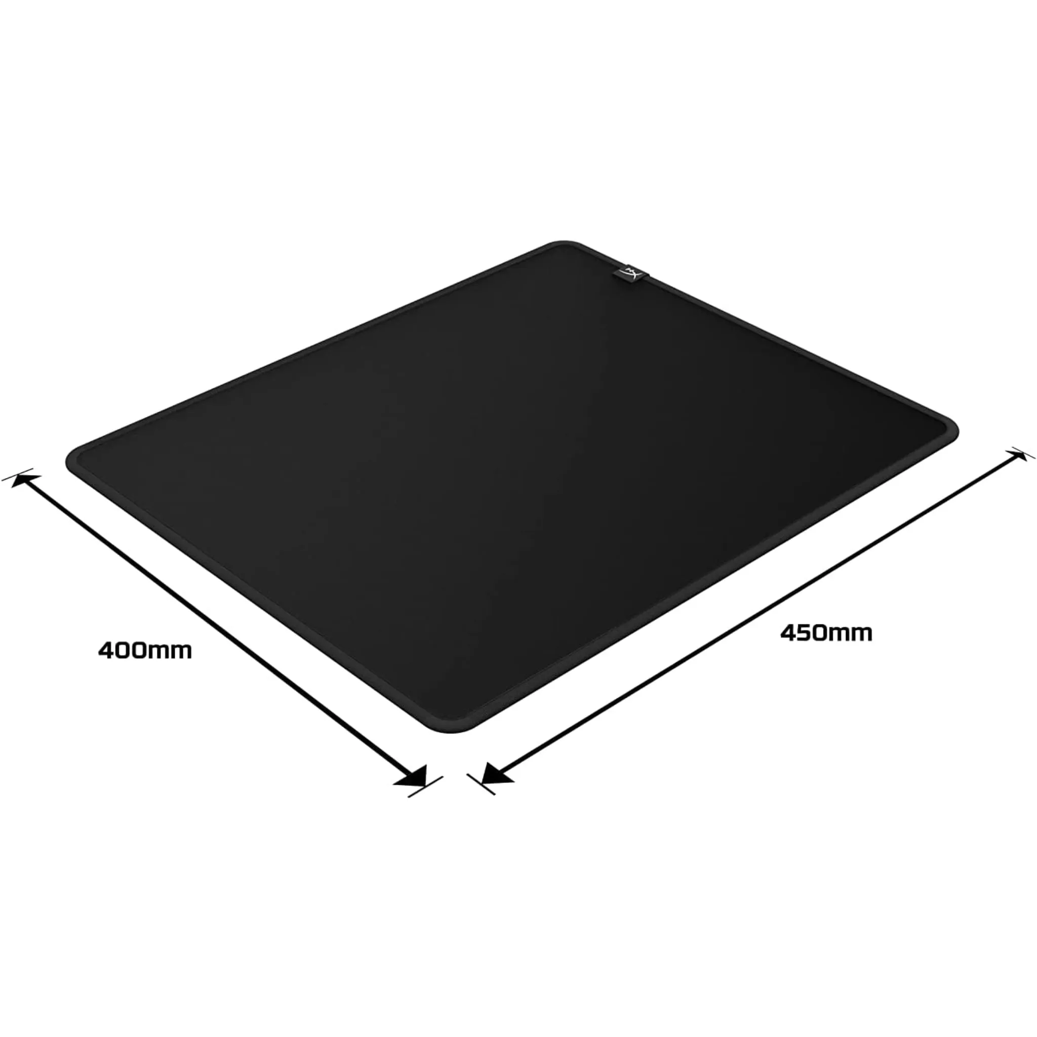 HyperX Pulsefire Gaming Mouse Pad Precise Cloth Surface, Anti-Fray Stitching, Non-Slip Rubber Base, Desk Mat Black