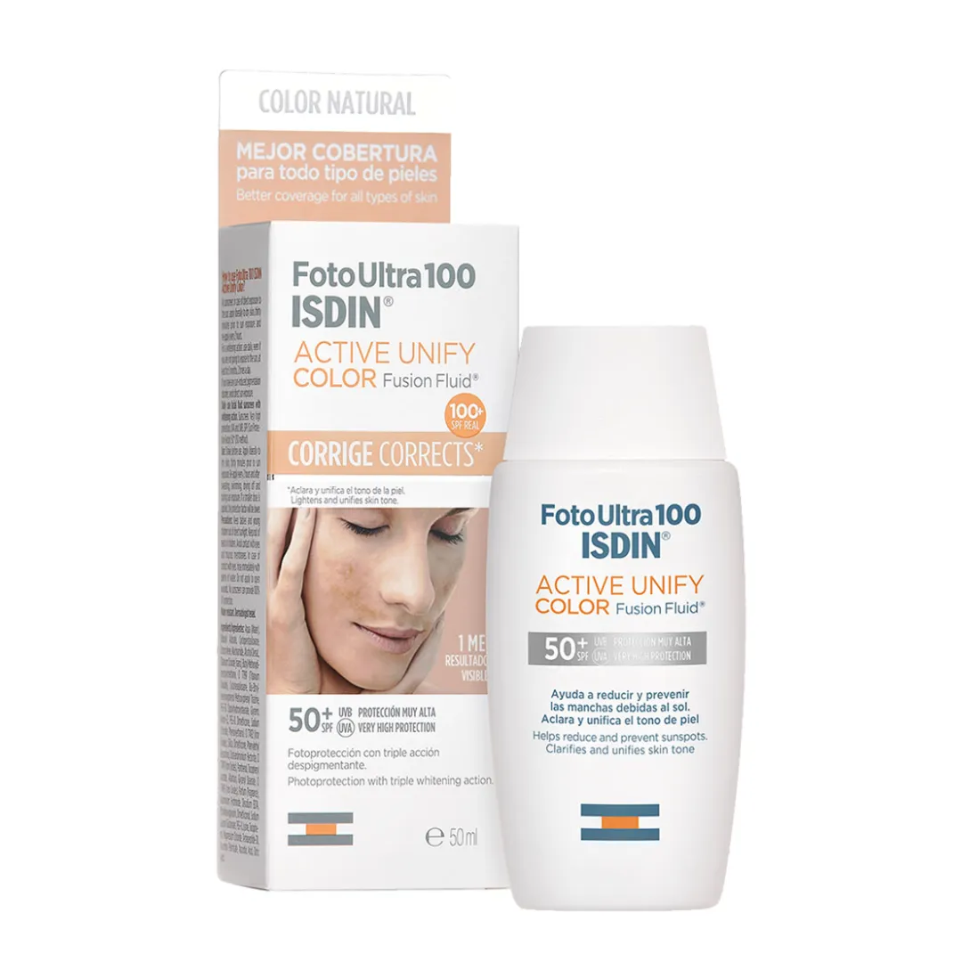 ISDIN FotoUltra 100 Active Unify Fusion Fluid Color SPF50  50ml