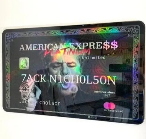 Jack Nicholson Amex