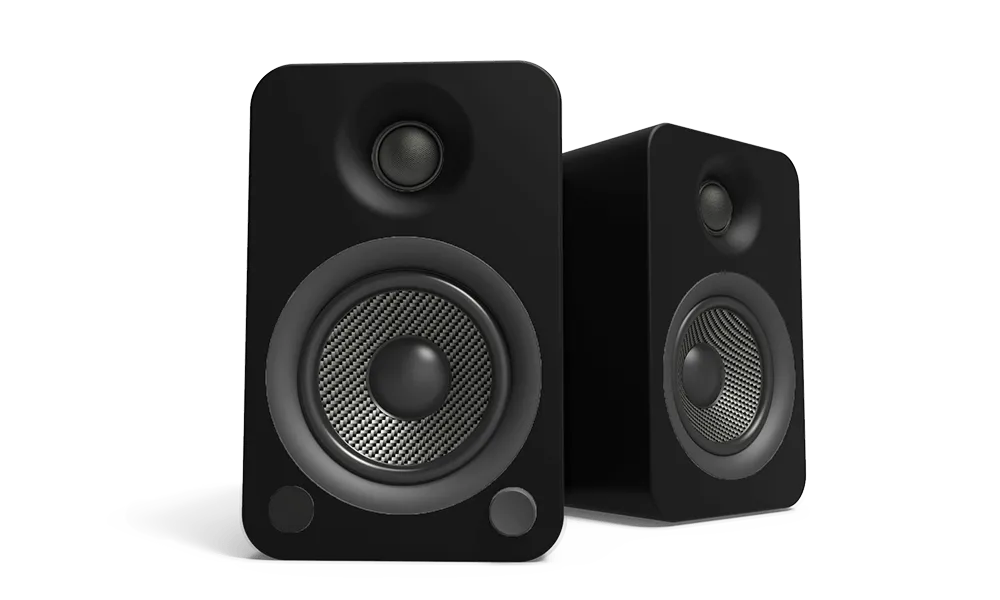 Kanto YU4 Powered stereo speakers with Bluetooth® and Phono Preamp